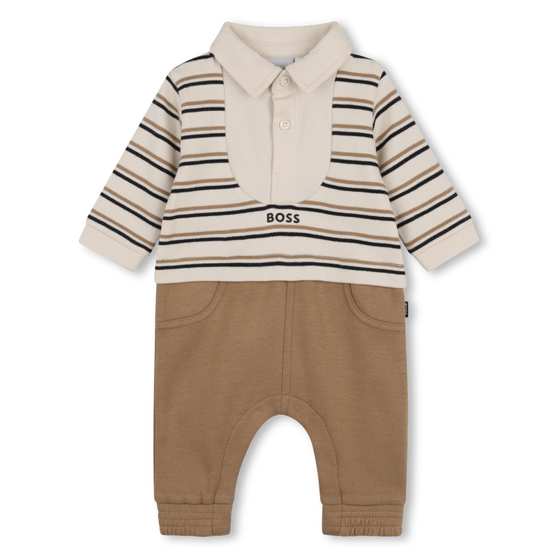 Langemouwen jumpsuit BOSS 
                        BOY