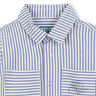Gestreept katoenen overhemd KENZO KIDS 
                    BOY
