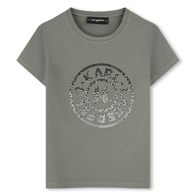 T-SHIRT KORTE MOUWEN KARL LAGERFELD KIDS 
                        GIRL