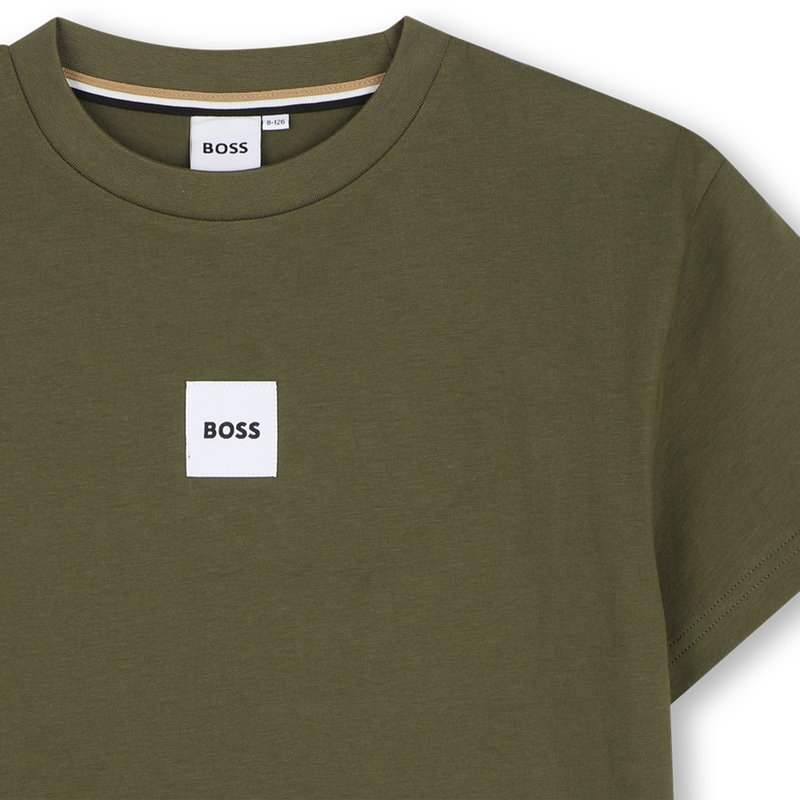 T-shirt met korte mouwen BOSS 
                        BOY
