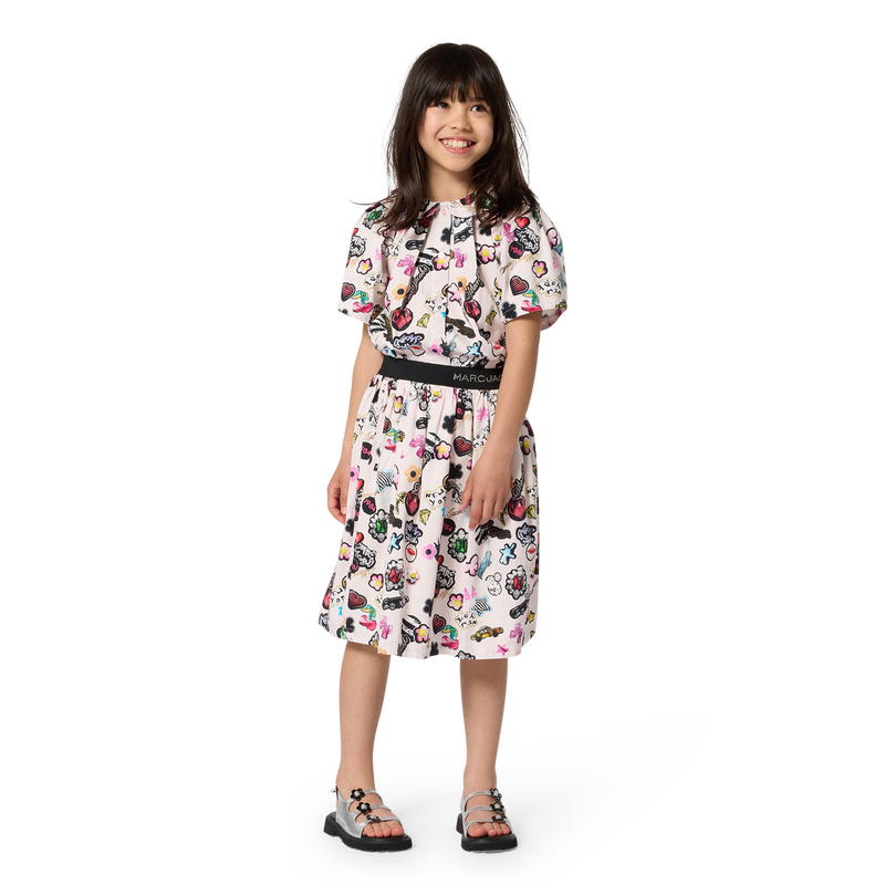 SATIJNEN ROK MARC JACOBS 
                        GIRL