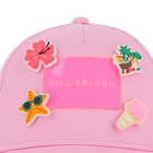Pet met neon-badge BILLIEBLUSH 
                    GIRL