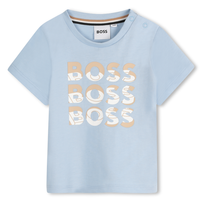 T-shirt met korte mouwen BOSS 
                        BOY