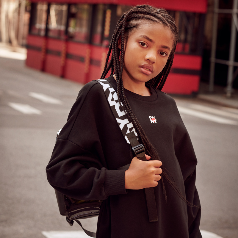 Jurk met lange mouwen DKNY 
                        GIRL