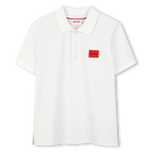 Korte mouwen polo, WIT, hi-res