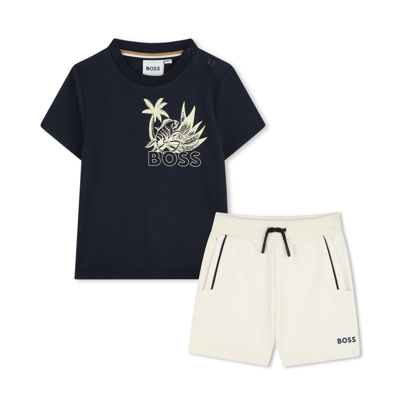 Set van short en T-shirt BOSS 
                        BOY