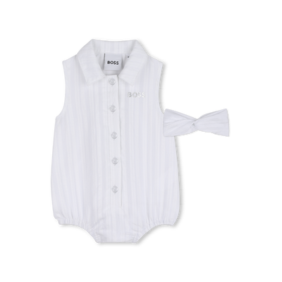 JUMPSUIT + HOOFDBAND SET BOSS GIRL