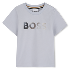 T-shirt met korte mouwen BOSS 
                    BOY