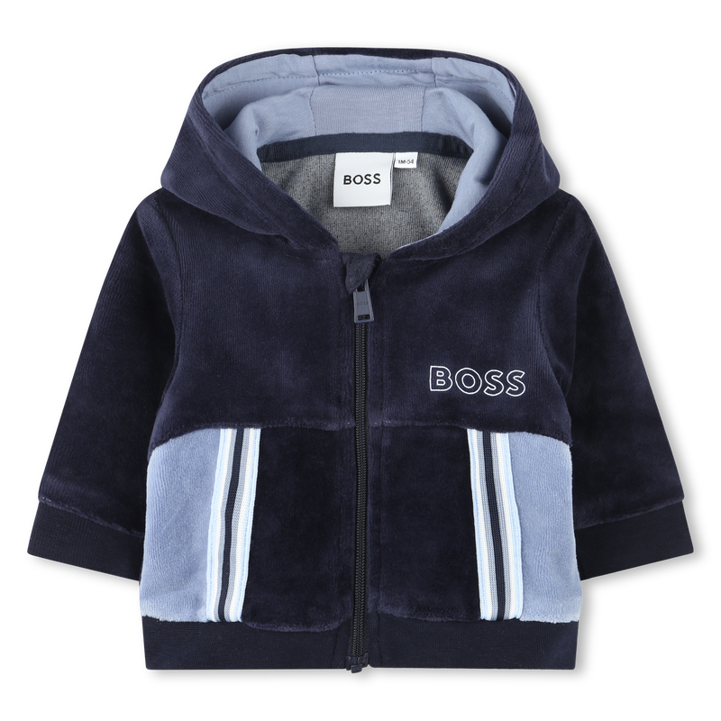 Tweedelig setje van velours BOSS 
                        BOY