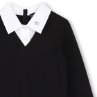 Langarm jurk KARL LAGERFELD KIDS 
                    GIRL