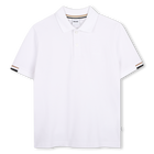 Korte mouwen polo, WIT, hi-res