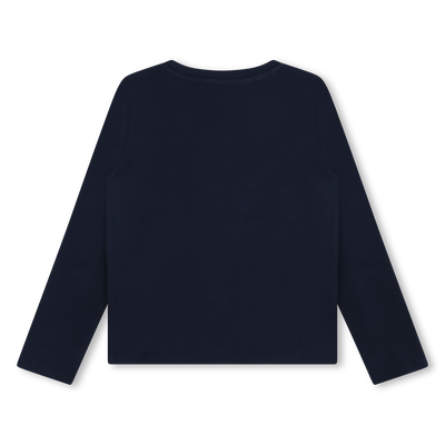 Katoenen T-shirt lange mouwen MICHAEL KORS GIRL