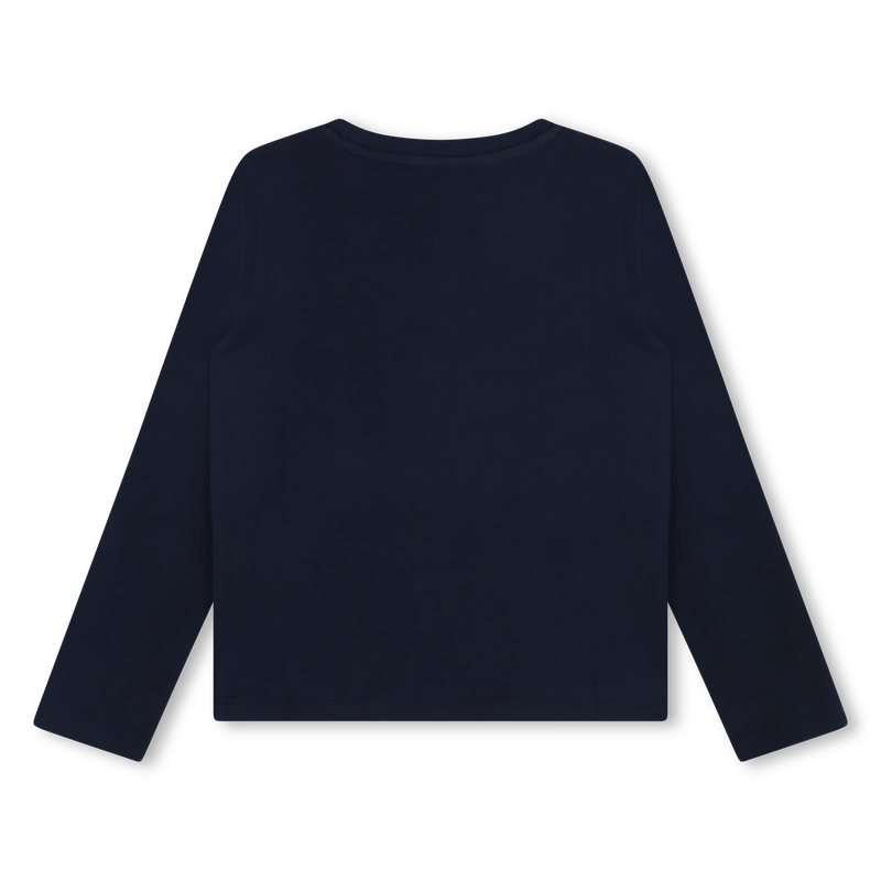 Katoenen T-shirt lange mouwen MICHAEL KORS 
                        GIRL