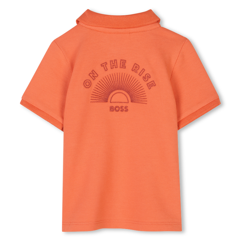 Polo met korte mouwen BOSS 
                        BOY