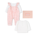 T-shirt + overalls set KENZO KIDS 
                    GIRL