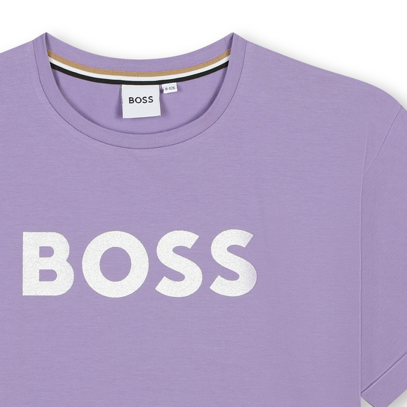 T-shirt met korte mouwen BOSS 
                        GIRL