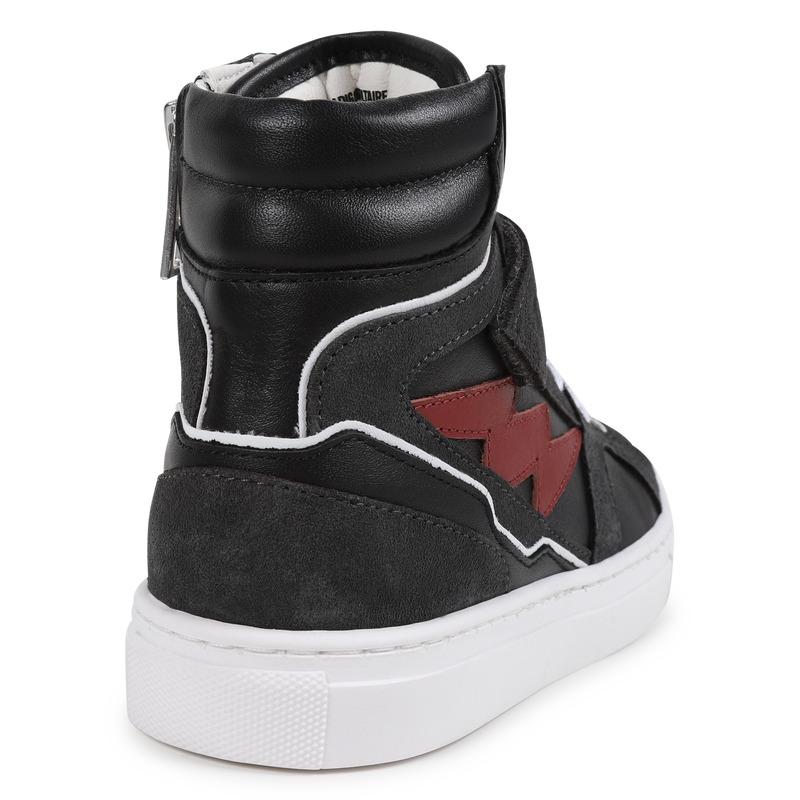 Leren sneakers met klittenband ZADIG & VOLTAIRE 
                        BOY