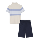 Polo + bermuda set BOSS 
                    BOY