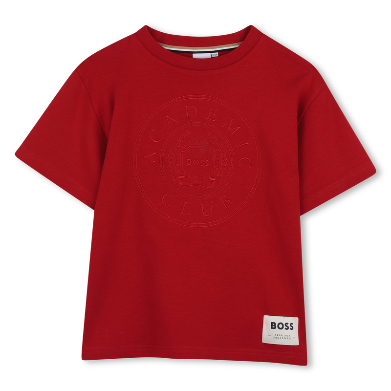 T-shirt met korte mouwen BOSS 
                        BOY