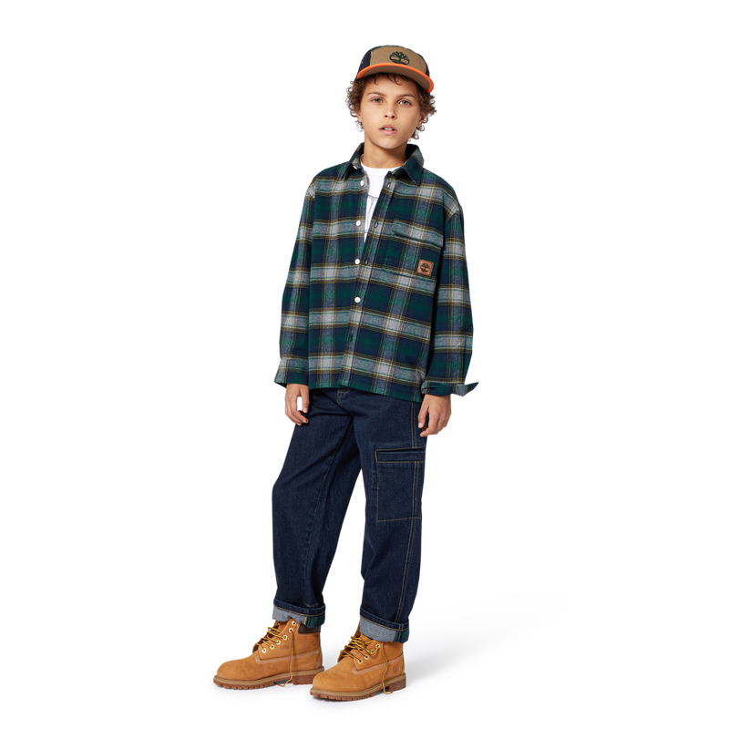 Geruit overhemd TIMBERLAND 
                        BOY