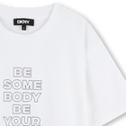 Katoenen T-shirt korte mouwen DKNY 
                    GIRL