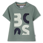 T-shirt met korte mouwen BOSS 
                    BOY