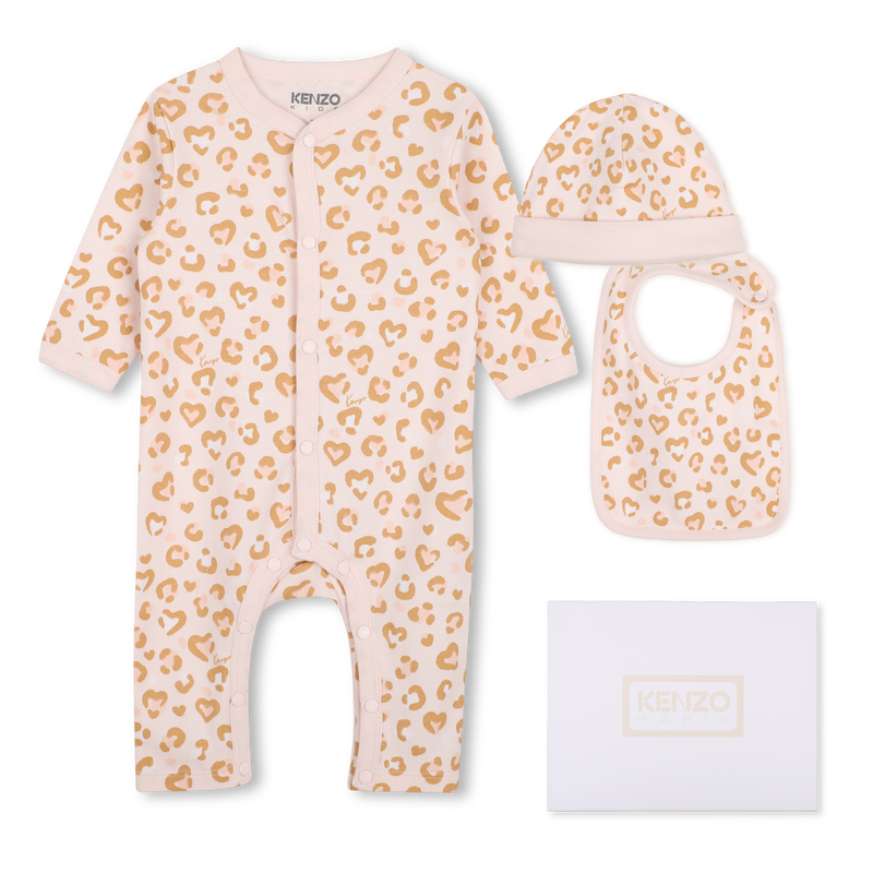Pyjama set, slab, muts en knuffel KENZO KIDS 
                        MEISJE