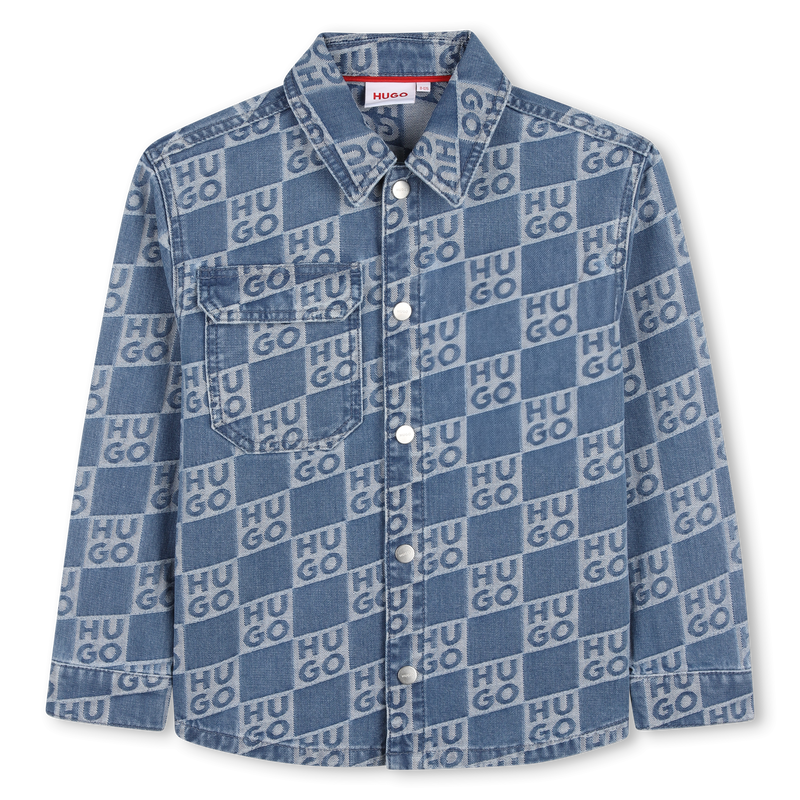 DENIM OVERHEMD HUGO 
                        BOY