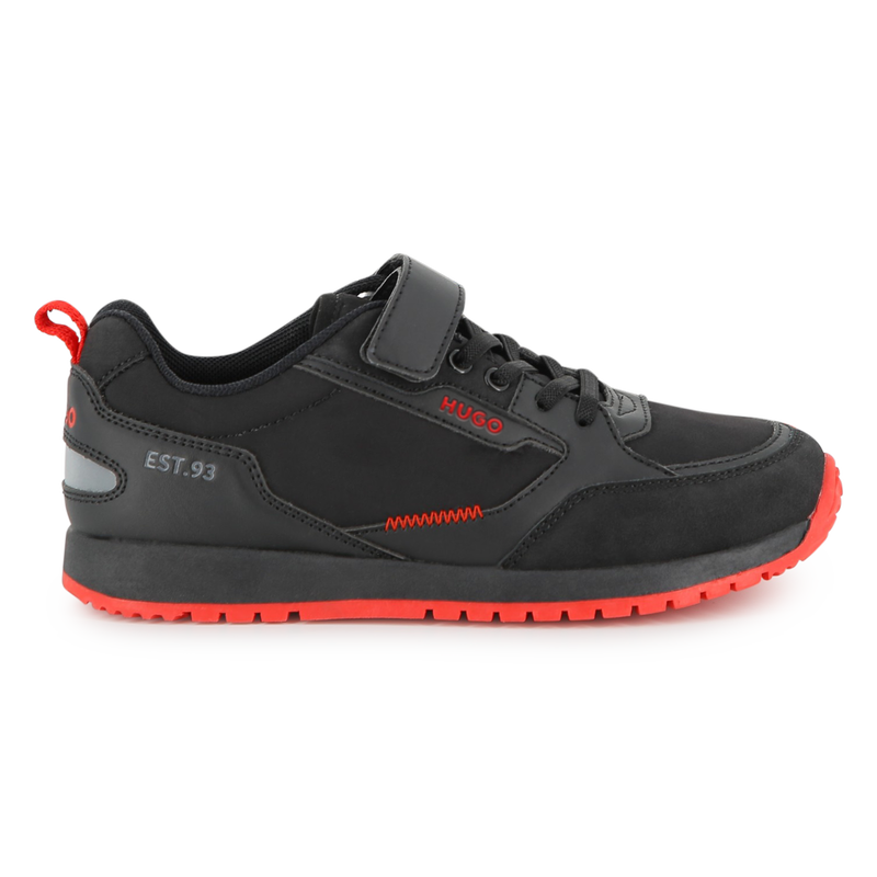 SNEAKERS MET VETERS HUGO 
                        BOY