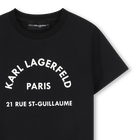 T-shirt met korte mouwen KARL LAGERFELD KIDS 
                    JONGEN