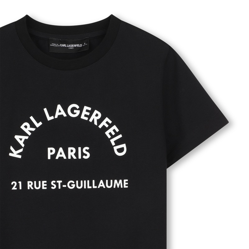 T-shirt met korte mouwen KARL LAGERFELD KIDS 
                        JONGEN