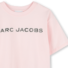 Katoenen T-shirt met strass MARC JACOBS 
                    GIRL