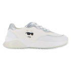 Sneakers met veters en badge KARL LAGERFELD KIDS 
                    GIRL