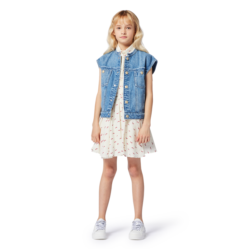 Mouwloos jeansjasje ZADIG & VOLTAIRE 
                        GIRL