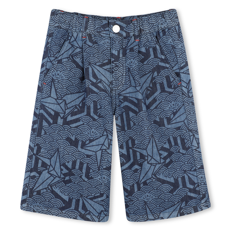 Bermuda van spijkerstof KENZO KIDS 
                        JONGEN