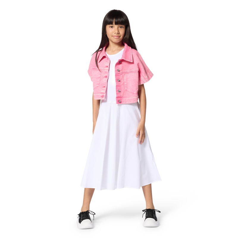 SNEAKERS MET VETERS DKNY 
                    GIRL