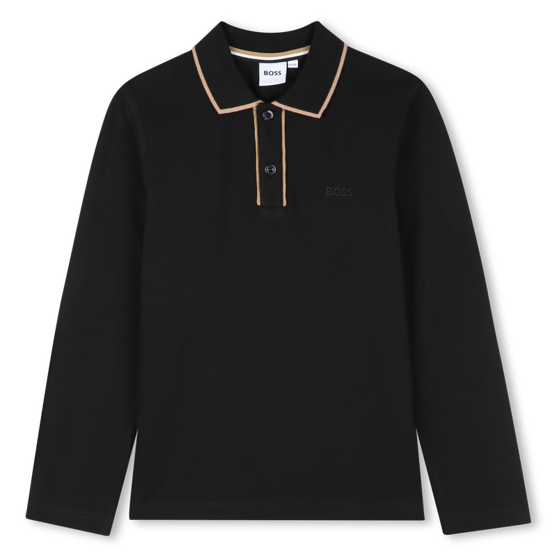 Polo met lange mouwen BOSS 
                        BOY