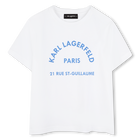 T-shirt met korte mouwen KARL LAGERFELD KIDS 
                    BOY