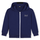 Fleece vest met capuchon DKNY 
                    BOY