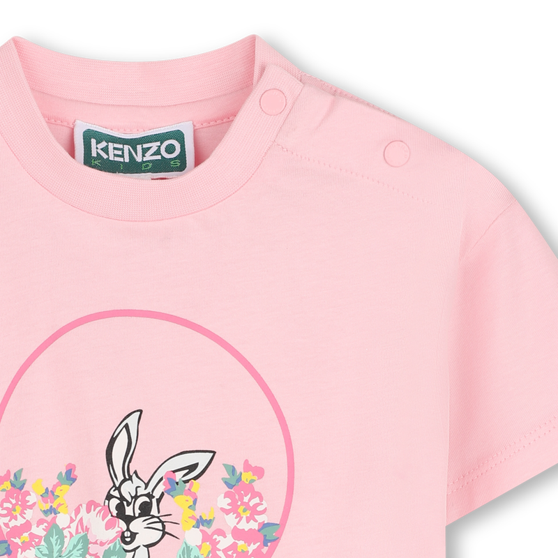 T-shirt met korte mouwen KENZO KIDS 
                        GIRL