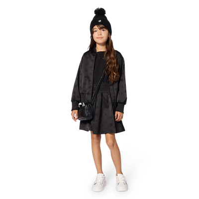 Korte mouwen jurk KARL LAGERFELD KIDS GIRL
