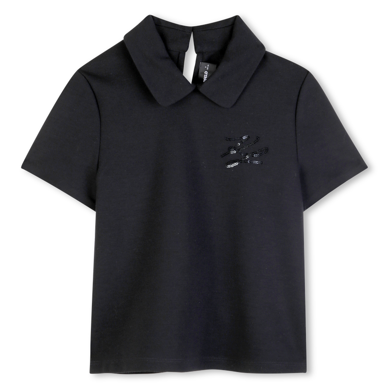 TOP MET KORTE MOUWEN KARL LAGERFELD KIDS 
                        GIRL