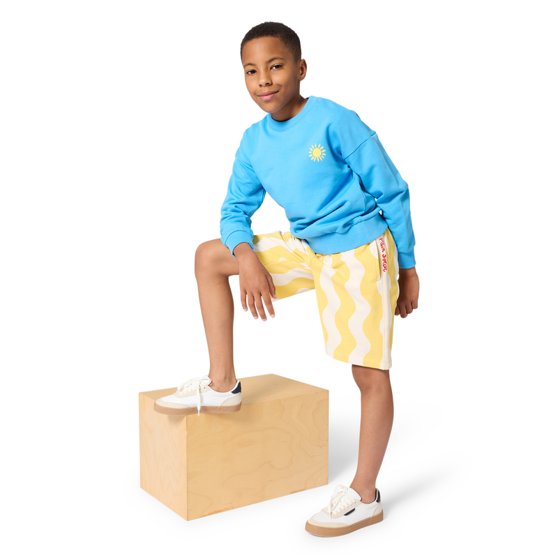 FLEECE SWEATSHIRT KIDS AROUND 
                        BOY