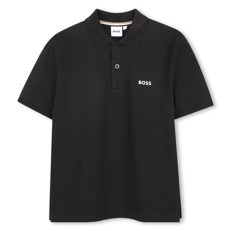 POLOSHIRT MET KORTE MOUWEN BOSS 
                        BOY