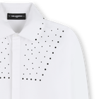 Hemdjurk met lange mouwen KARL LAGERFELD KIDS 
                    GIRL