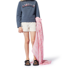 Getailleerde short met strass ZADIG VOLTAIRE 
                    GIRL