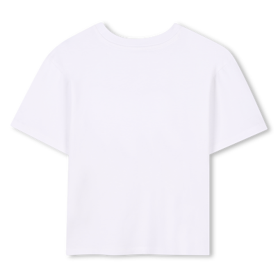 Feestelijk T-shirt van katoen MARC JACOBS GIRL