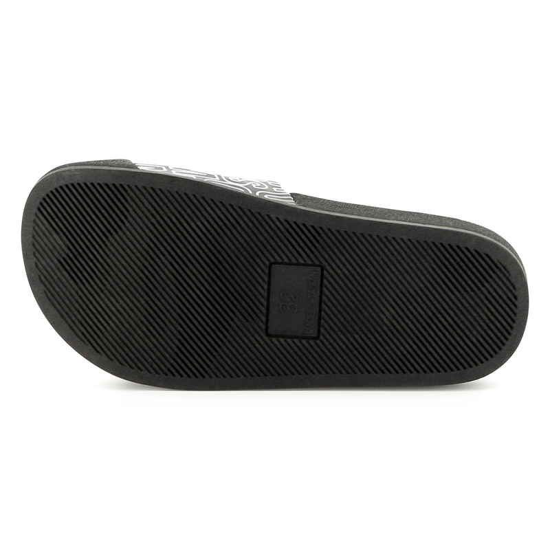 Slippers met print MARC JACOBS 
                        BOY