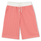 Katoenen bermuda met strepen KENZO KIDS 
                    BOY