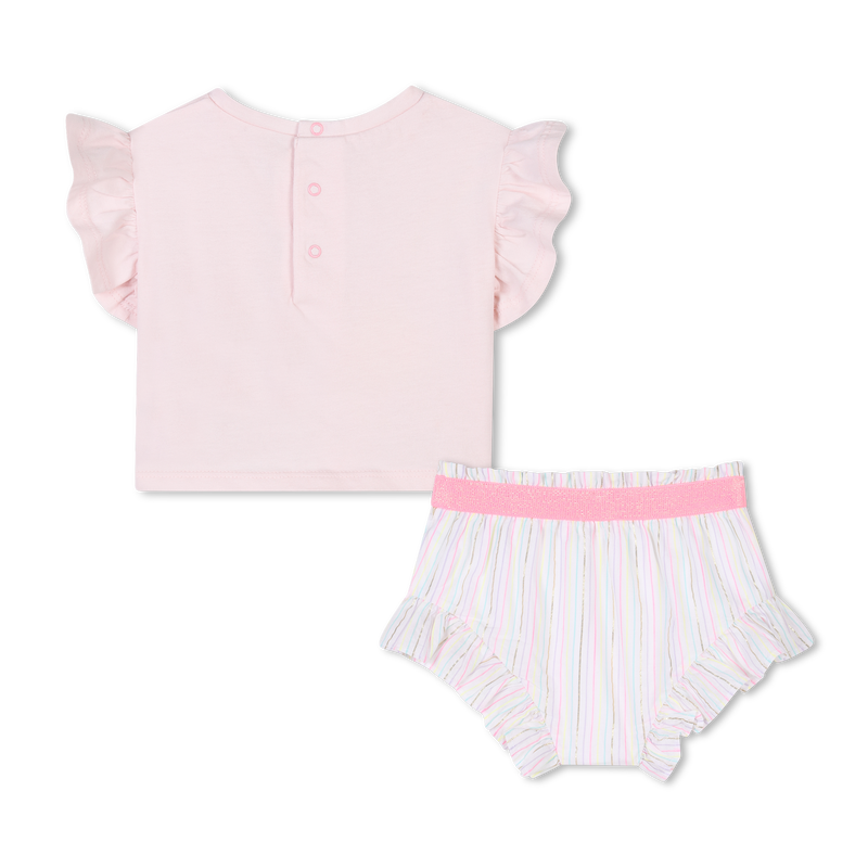 Setje - Short en T-shirt BILLIEBLUSH 
                        MEISJE
